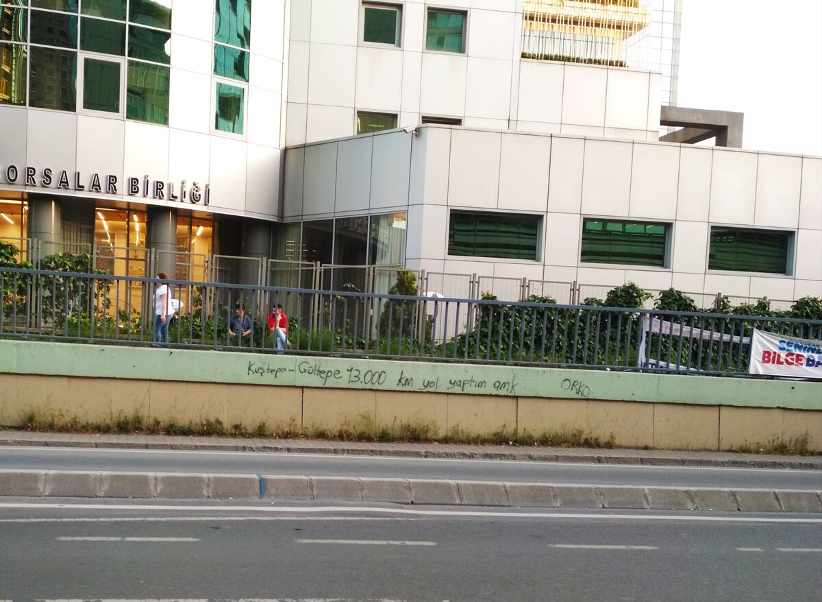 Observed in Levent, Istanbul